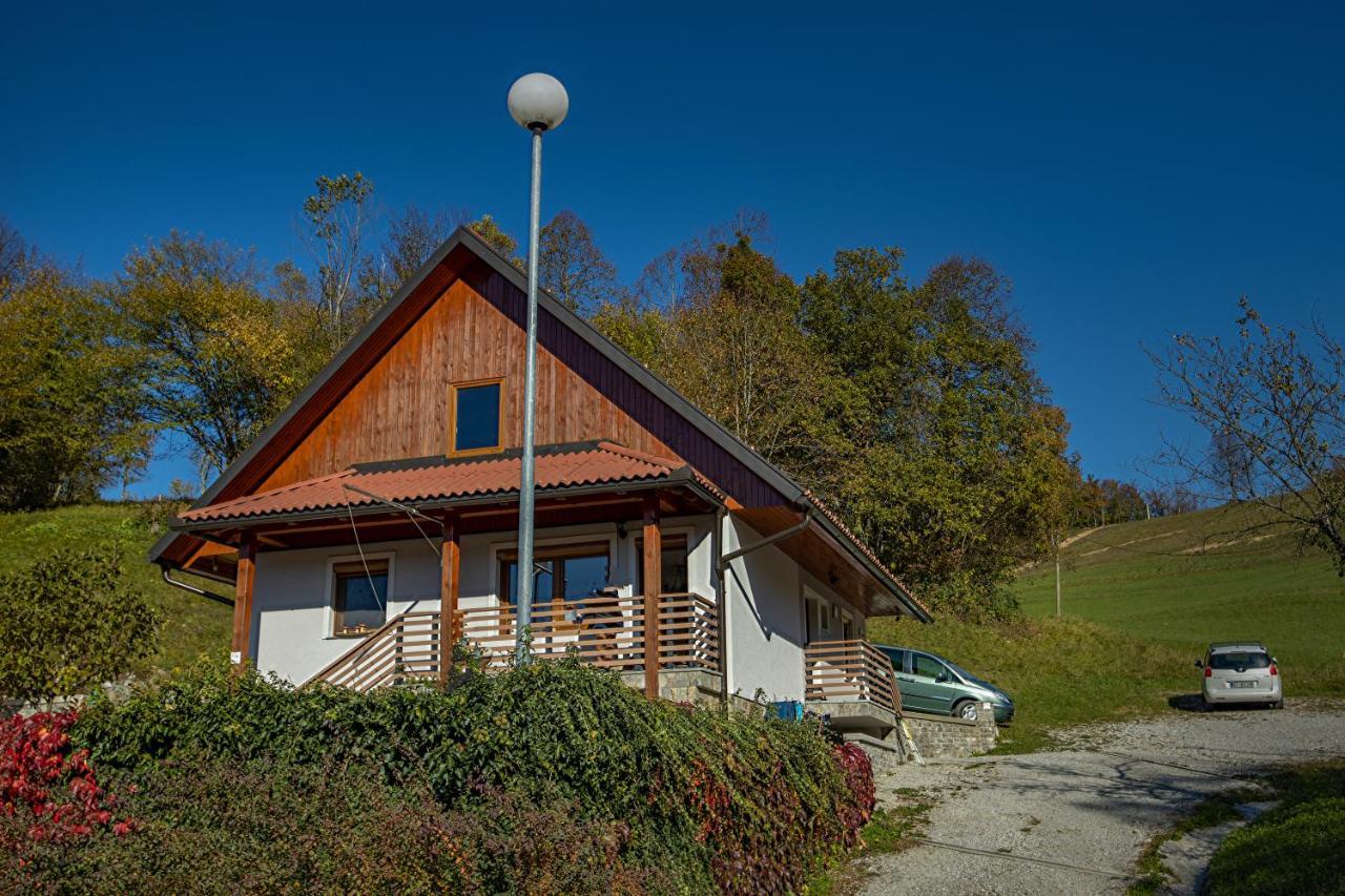 Valley View Holiday Home With Sauna Mrak Slap ob Idrijci Exteriör bild