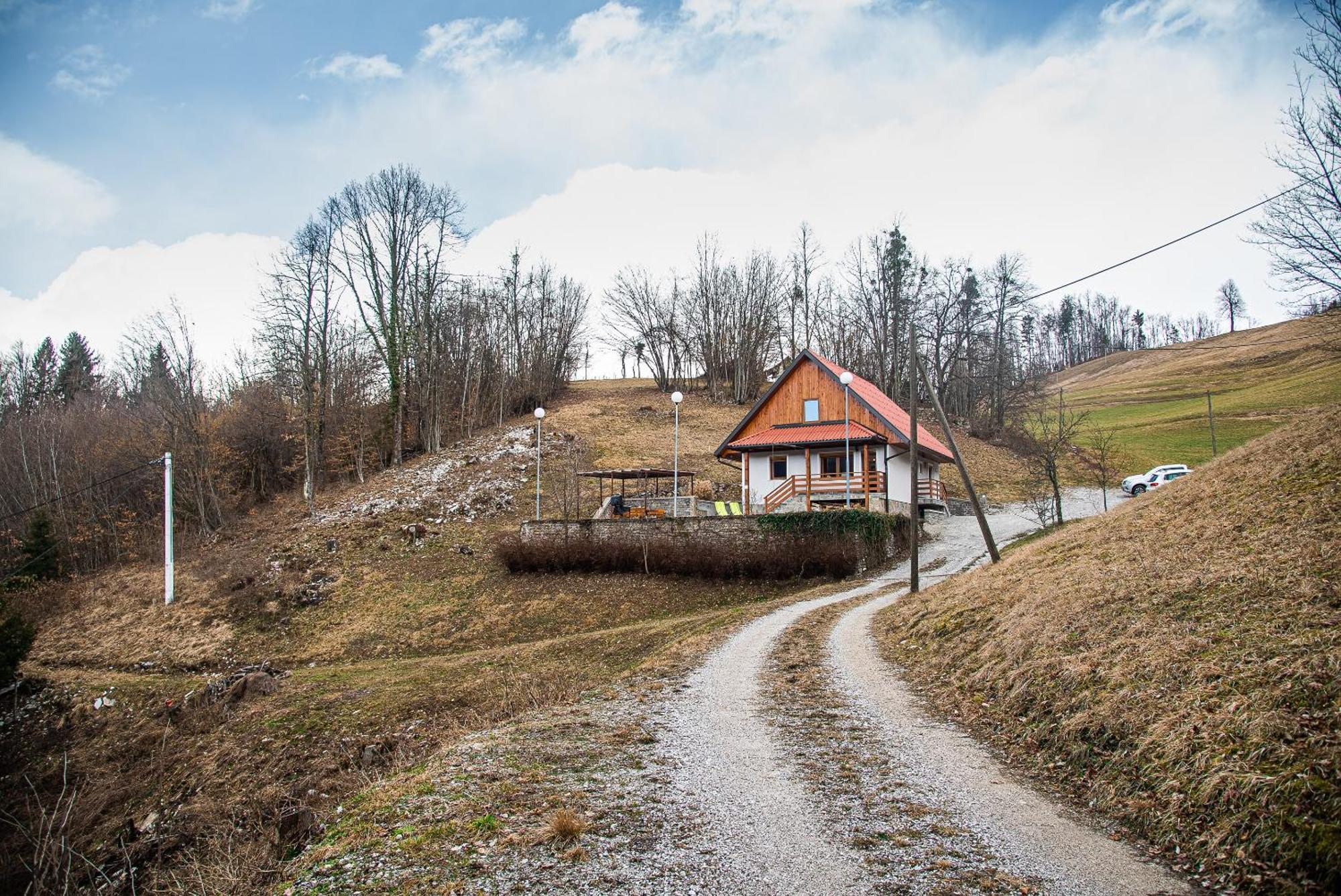 Valley View Holiday Home With Sauna Mrak Slap ob Idrijci Rum bild